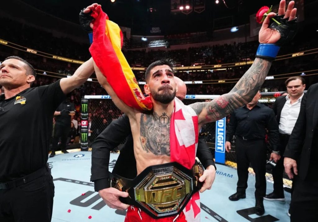 Ilia Topuria anuncia su propia agencia de representación de atletas