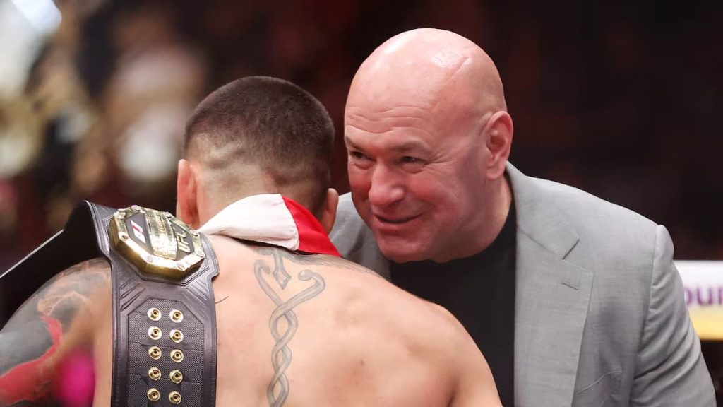 Dana White, sobre Topuria: “Este chico es una estrella”